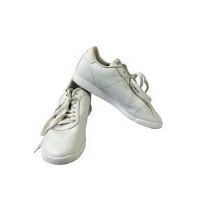 Reebok Classic Men's All White Low Top Sneakers